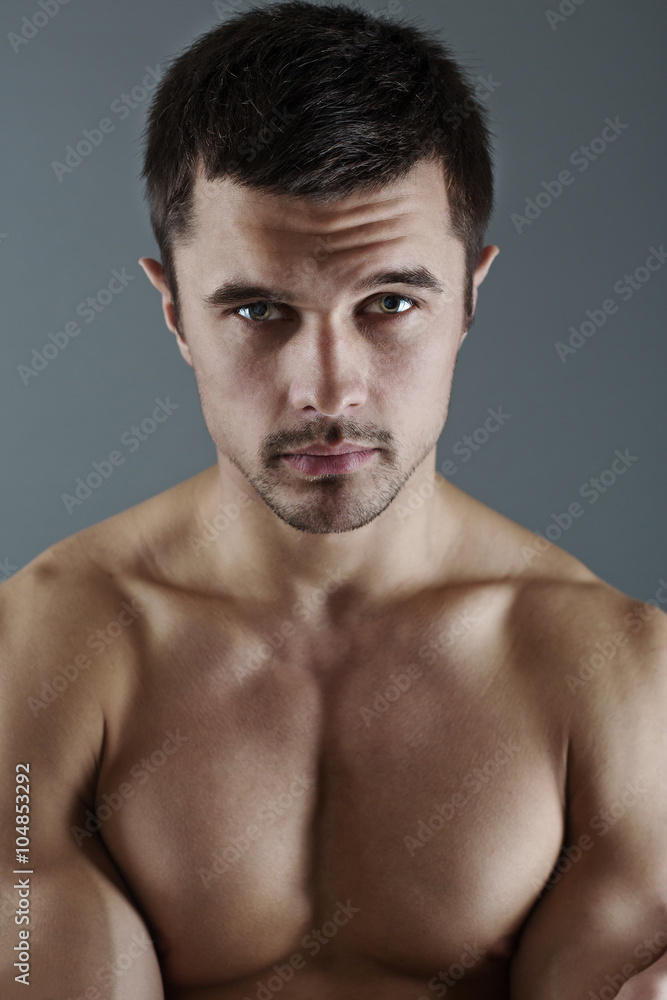 Portrait of a beautiful man Portrait of a beautiful man