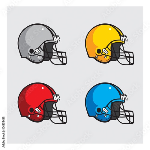 American Football Helmets