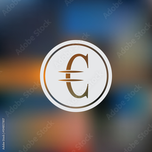 Euro cent icon