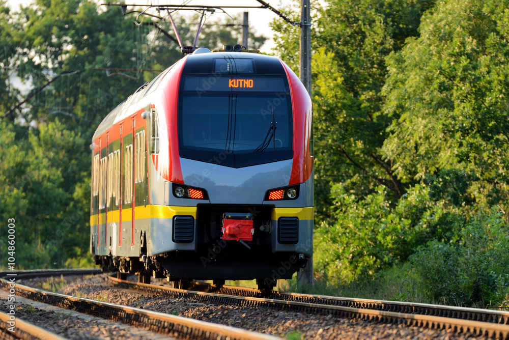 Naklejka premium Train