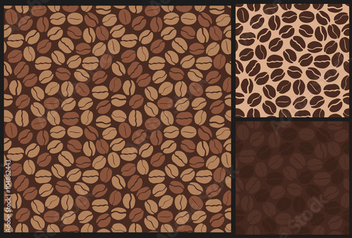 coffee beans pattern