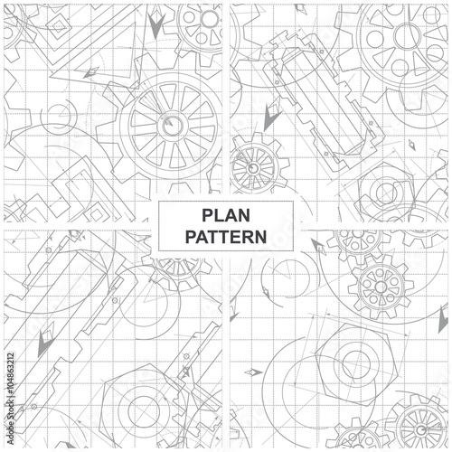 Four Patterns of Circuits and Gears