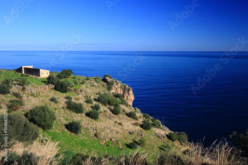 riserva naturale dello zingaro sicilia photo