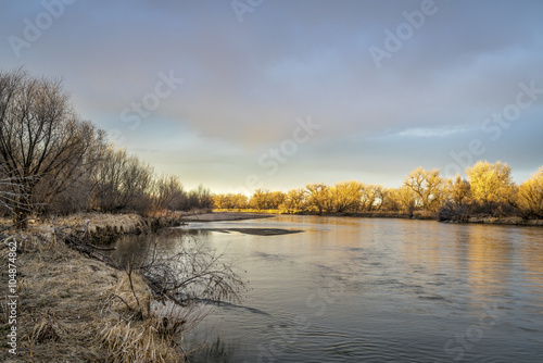 Fototapeta Naklejka Na Ścianę i Meble -  South Platte River in Colorado