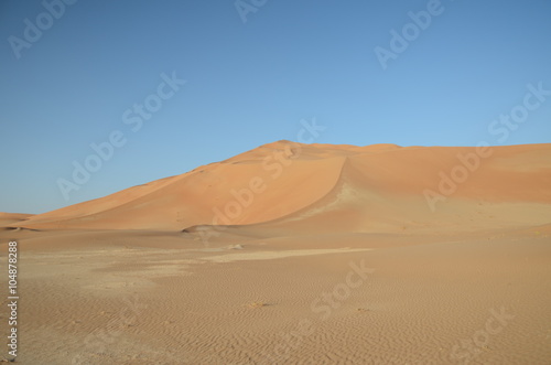 Sand dune hill in Oman