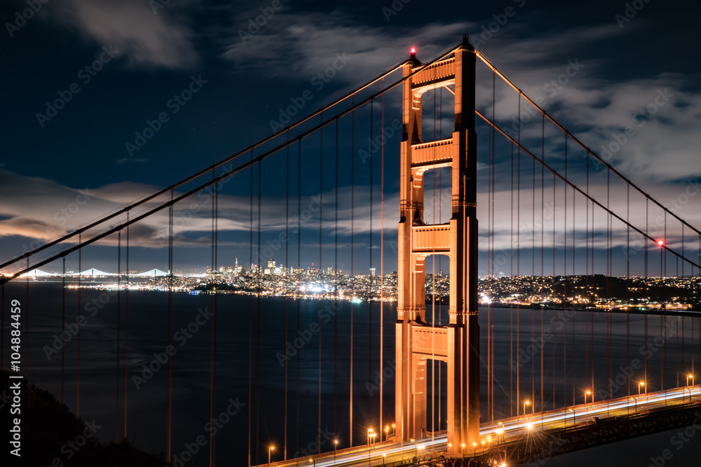 Fototapeta premium San Francisco Skyline