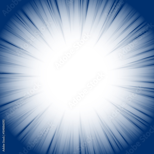 Abstract radial starburst background with transparent glowing ef