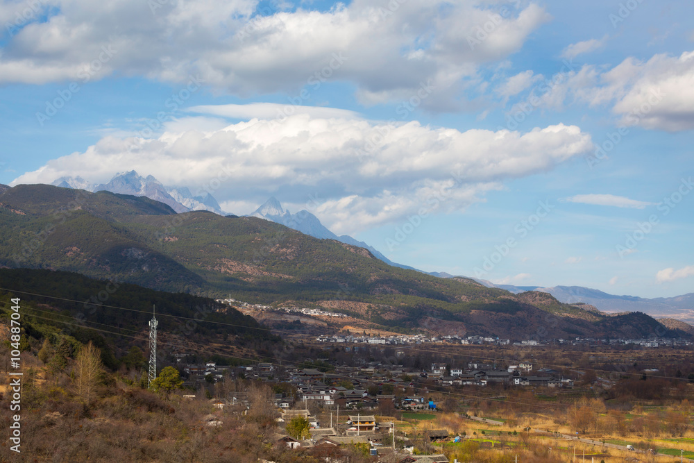 Fototapeta premium Landscape of Lijiang