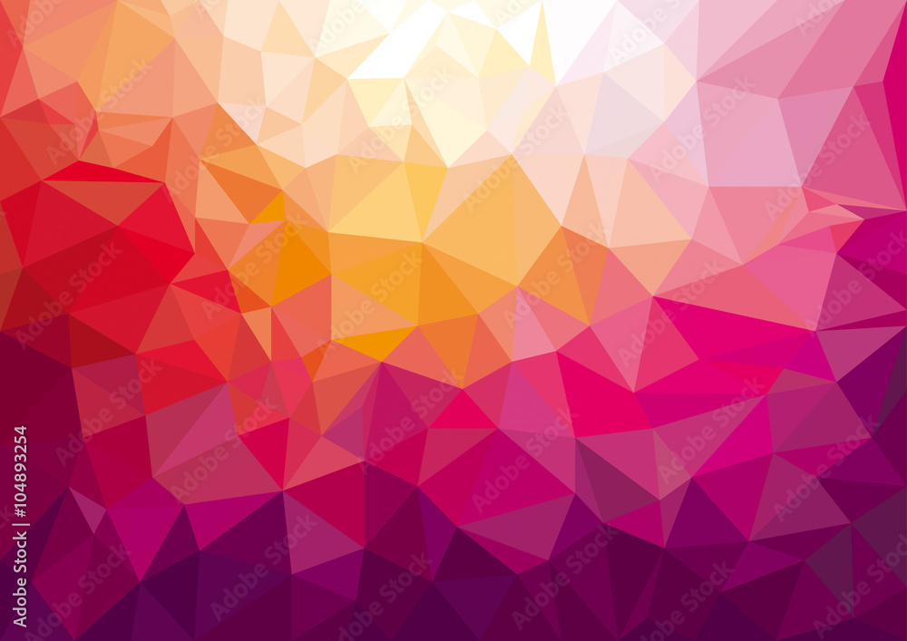 Obraz premium Low Poly Background