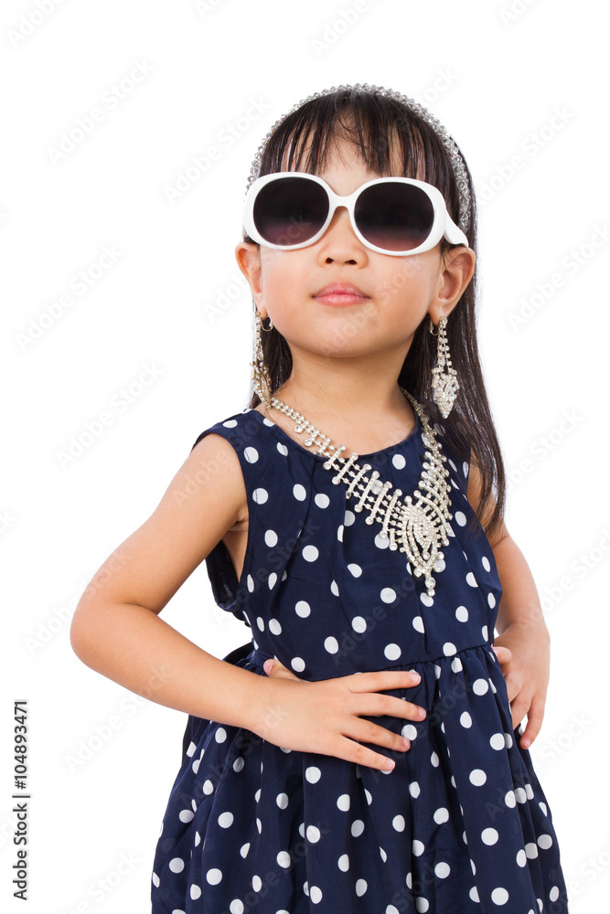 Asian Little Chinese Fashion Girl Posing Asian Little Chinese Fashion Girl Posing