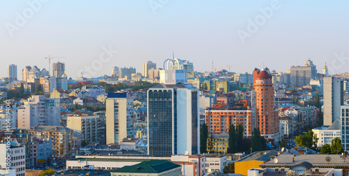 Panorama of Kiev city center