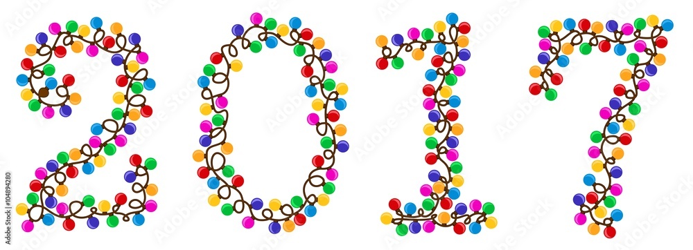 New Year's symbol. New Year's symbol.