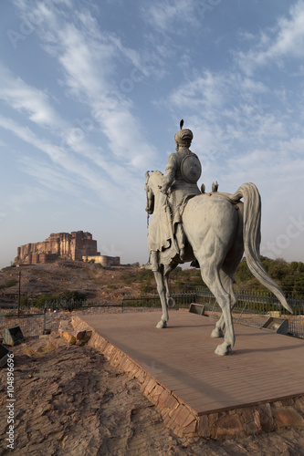 Jodhpur city in Rajasthan, India
