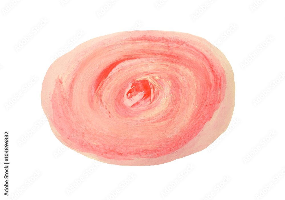 Abstract splash of pink watercolor on white background Abstract splash of pink watercolor on white background