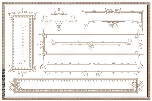 Vector template. Advertisements, flyer, web, wedding  and other