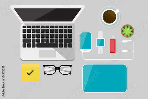 Flat lay technology