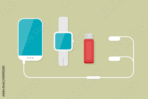 Flat lay technology