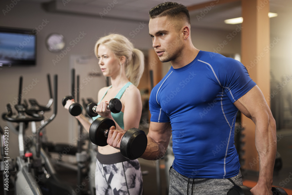 Everyone lifts weights adequate to possibilities Everyone lifts weights adequate to possibilities