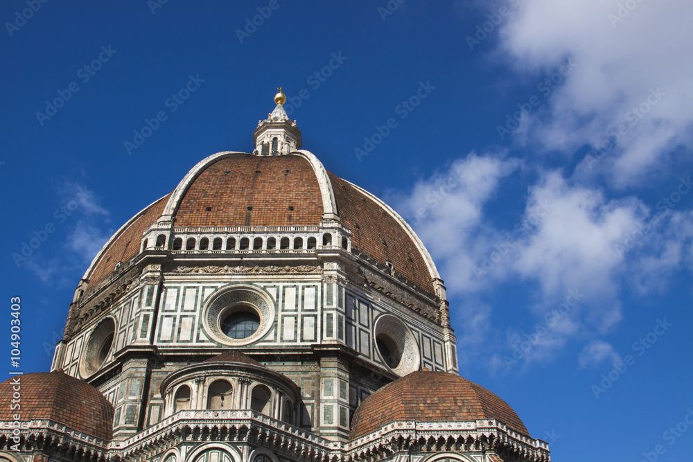 Toscana,Firenze, cupola del Brunelleschi,il duomo.