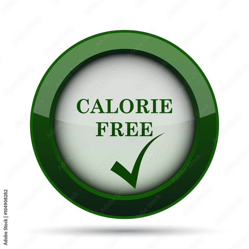 Calorie free icon Calorie free icon