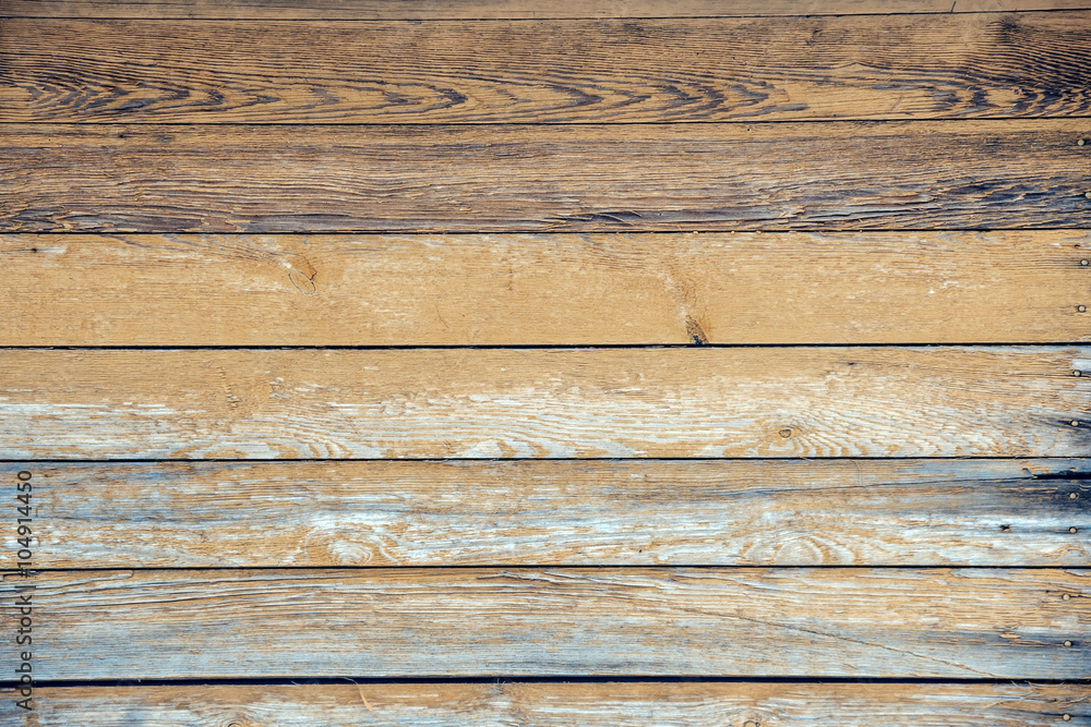 Obraz premium texture old boards yellow