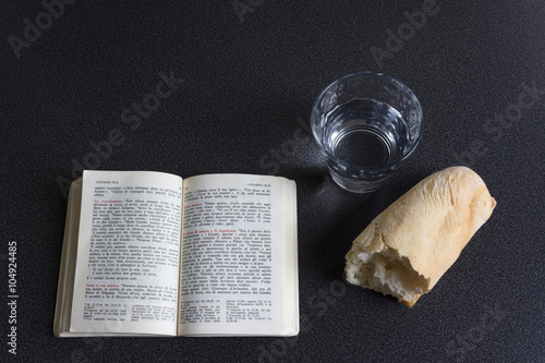 Lent, bread and water fasting
