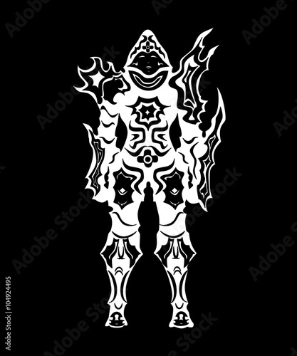 demon hunter man