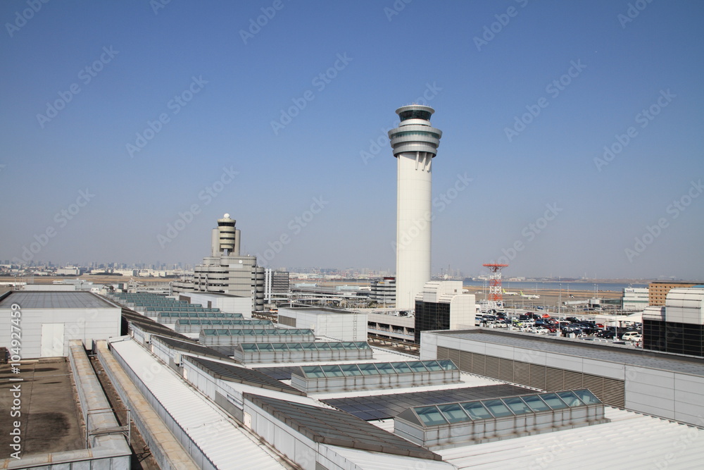 Obraz premium 羽田空港 管制塔