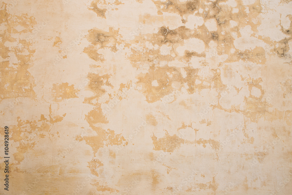 Aged grunge dirty tan brown concrete texture wall background