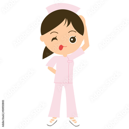 おっちょこちょい看護師