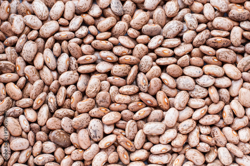 Healthy Brown Pinto Beans with High Fiber and Low Fat Contents,