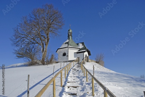 Treppenweg zur Kapelle, Bayersoien