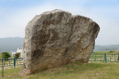 Ganghwa Dolmen, a stone grave or tomb, is located at Ganghwa County, Incheon city, South Korea.