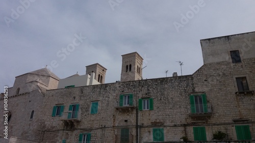 Obraz na plátne Duomo e mura di molfetta