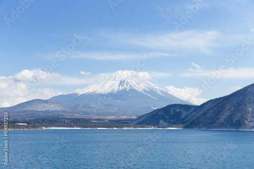 Fujisan and Lake