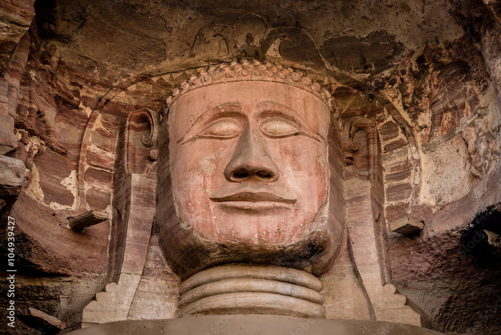Buddha sculptures Gwalior.