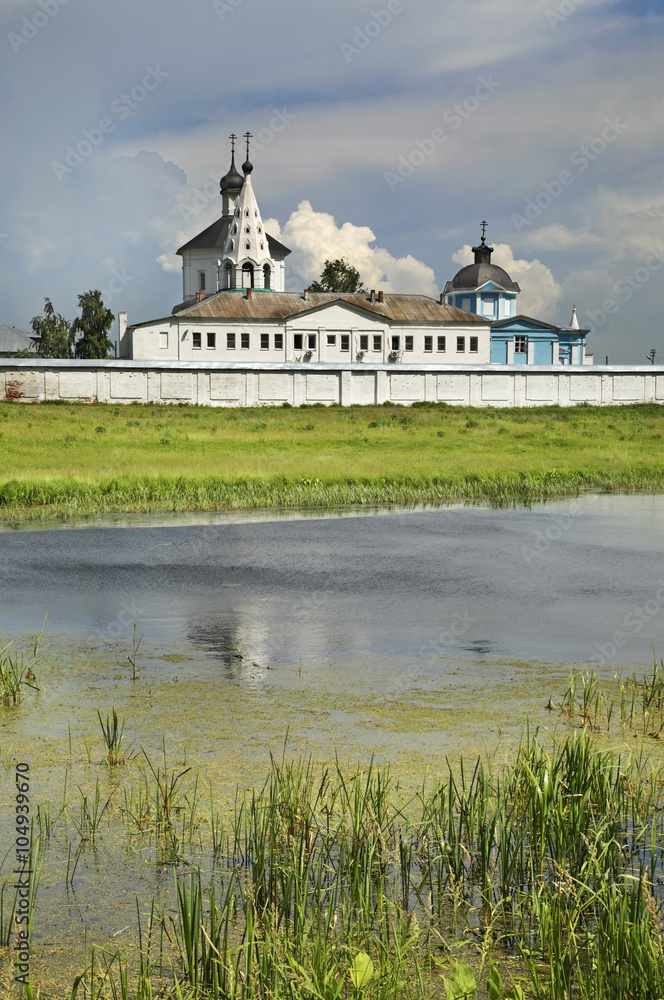Fototapeta premium Nativity Convent in Staroe Bobrenevo. Kolomensky District. Russia