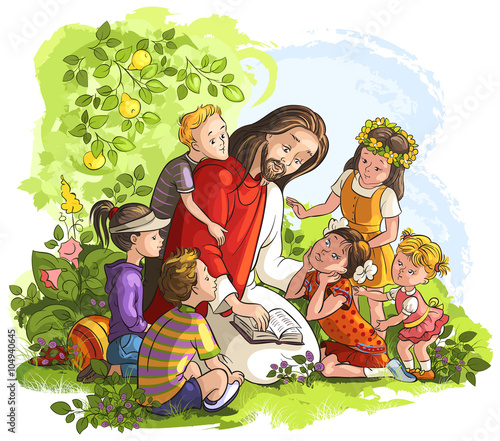 Jesus with children