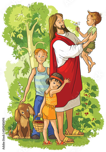 Jesus with children