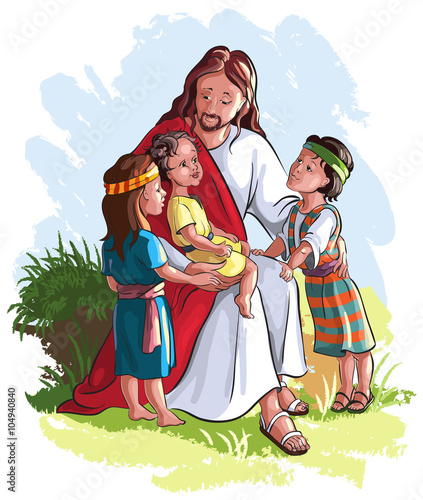 Jesus with children