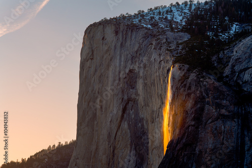 Yosemite Firefall photo