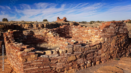 Принти на полотні Pueblo Indian Ruins at Wupatki National Monument