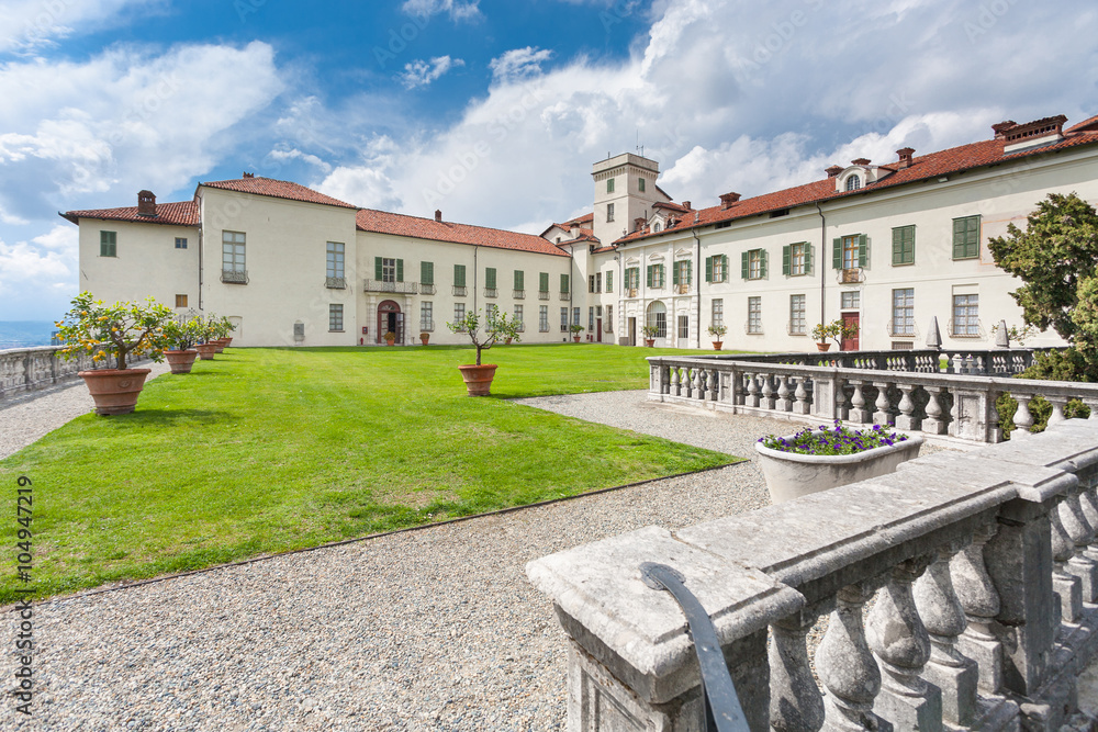 Castle Masino; Piedmont; Italy; Turin,