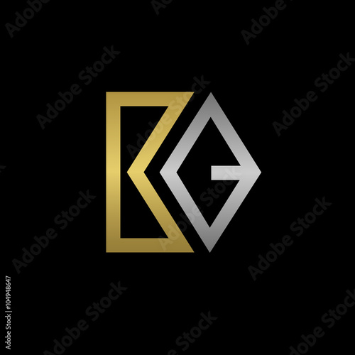Free Download BQ letters logo - GFXLoad