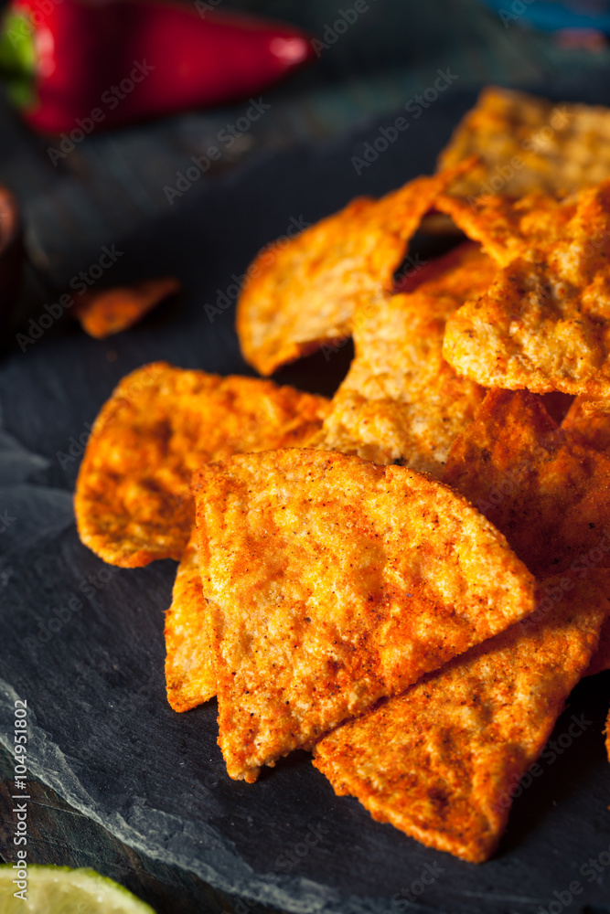Homemade Chili Lime Tortilla Chips Homemade Chili Lime Tortilla Chips