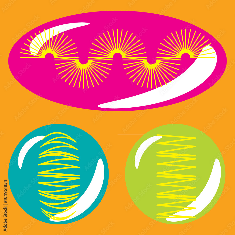 Obraz premium color images with springs