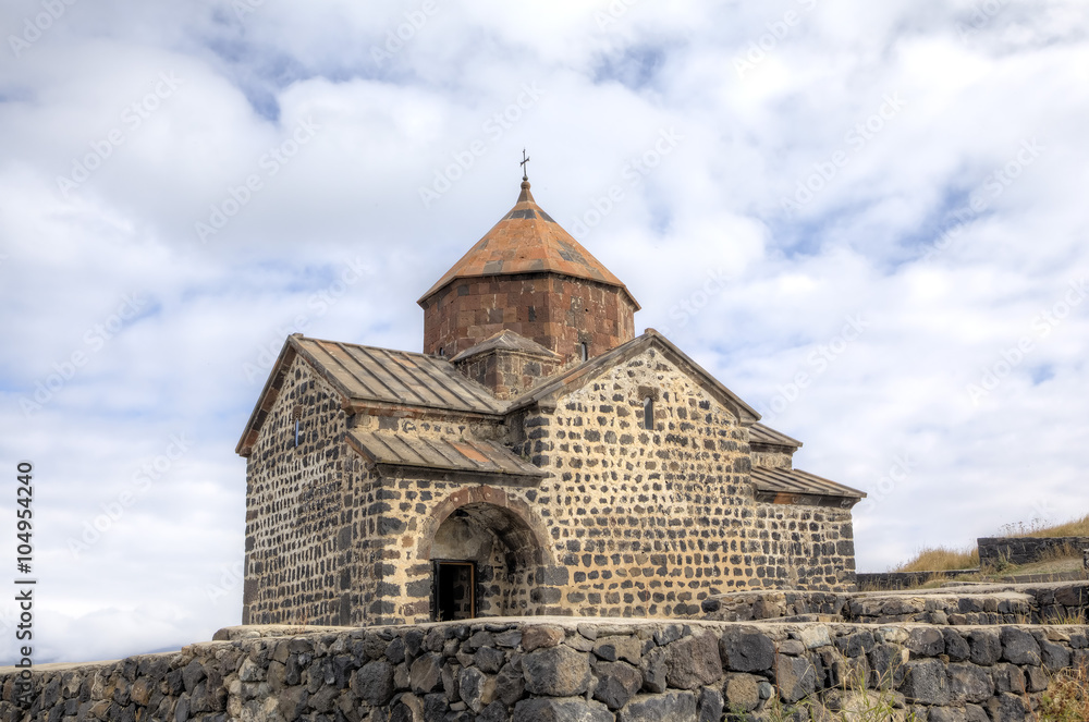 Монастырь Севанаванк. Озеро Севан, Армения