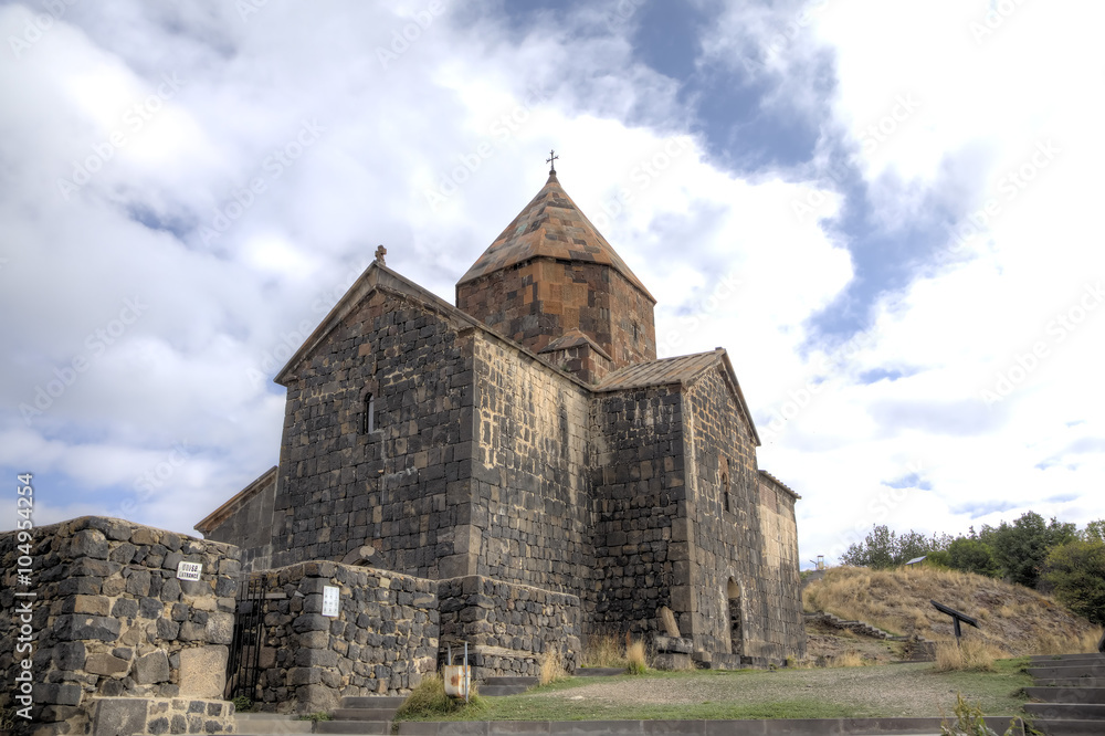 Монастырь Севанаванк. Озеро Севан, Армения