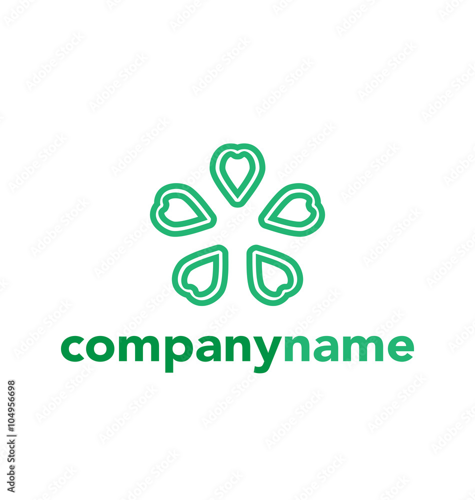 Abstract Vector Logo Design Template Abstract Vector Logo Design Template
