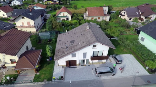 Wallpaper Mural Big house in a small town Torontodigital.ca